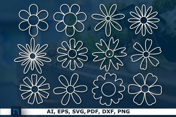Download Daisy Flower SVG Bundle for Cricut - Cricut Collection