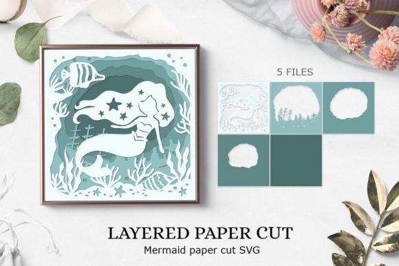 Download Mermaid Paper Cricut| Cricut Design - Cricut Collection