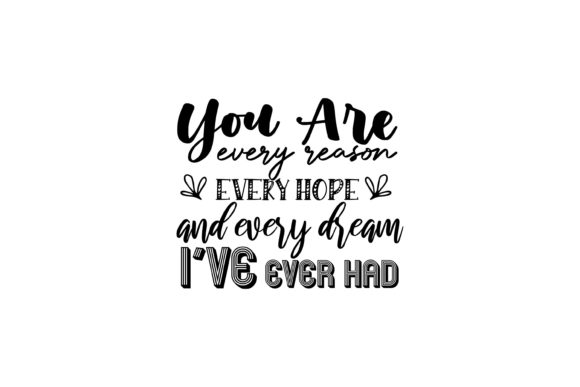 Download You Are-Love Quotes Font - Quotes font Collection