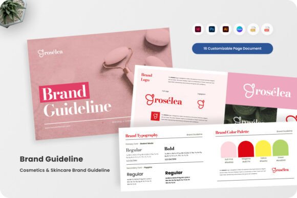 Download Beauty Branding Identity Guideline - Branding Collection